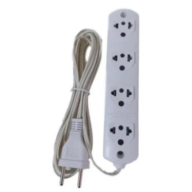 Imagem de Extensão Quadrupla 3 e 5 Metros - Rocco, 3m