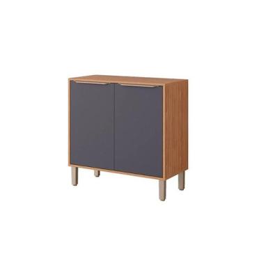 Imagem de Gabinete de Cozinha Modulado Balcão p/ Cooktop Divina c/ 2 Portas 80cm