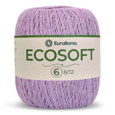 Imagem de Barbante Ecosoft EuroRoma nº06 422g, 600 LILÁS CLARO