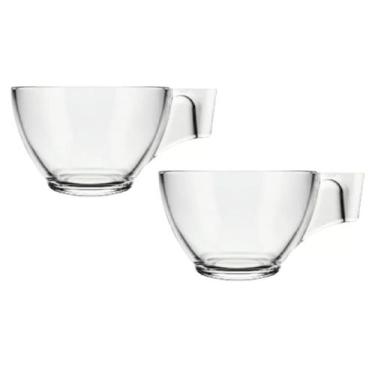 Imagem de Xicara Vidro Astral Café Expresso 90ml s/ Pires 02 unid - Nadir
