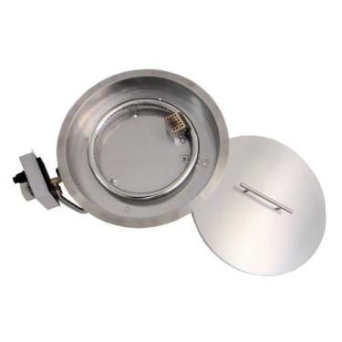 Imagem de Lareira Fire Pit a Gás Para Áreas Externas - Redondo 13'' - K3