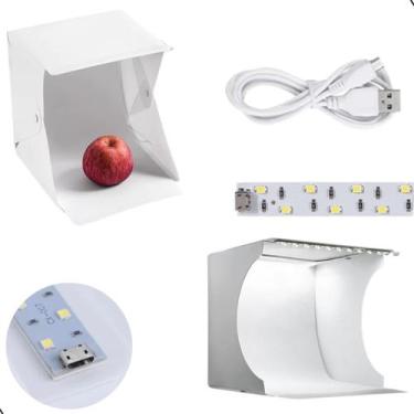 Imagem de Mini Estúdio Fotográfico Portátil com Led profissional Studio - X-CELL