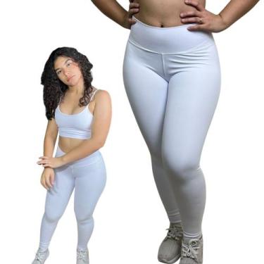 Imagem de Conjunto top e legging poliamida alta qualidade zero transparencia - j