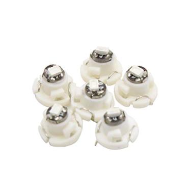 Imagem de uxcell 6 peças T4.2 Azul 3020 LED Painel Painel Lâmpada de Luz para Interior de Carro