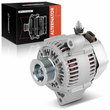 Imagem de A-Premium Alternador compatível com Lexus GS300 1993-1997, SC300 1995-1996 e Toyota Supra 1996-1998, 3.0L, 12V 80A 6-Groove Polia no sentido horário, substituição # 270604605050, 270604605050. 84
