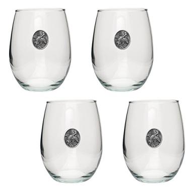 Imagem de CMC Heritage Pewter Wildlife Pallard Duck Cálice sem haste, conjunto de 4, tamanho único