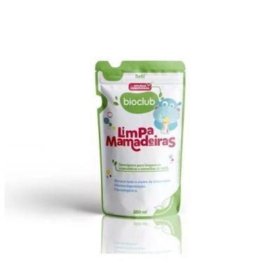 Imagem de Detergente Limpa Mamadeiras 500ml Refil Vegano Bioclub