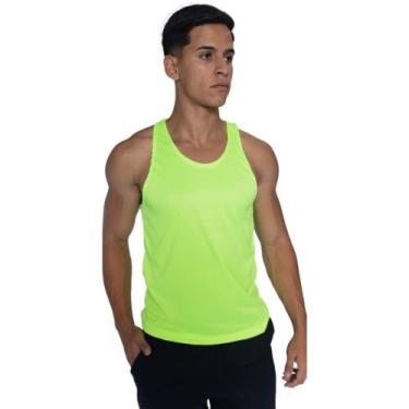 Imagem de Regata Masculina Slim Fitness Básica De Academia Moda Fit - JINKINGSTO