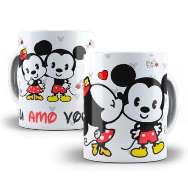 Imagem de Caneca Personalizada minnie e mikey - alfaias