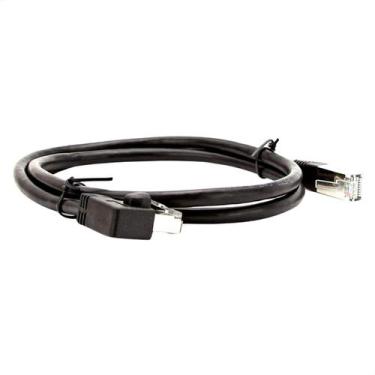 Imagem de Cabo de Rede Cat7 Plug 90 Graus para Lateral - 7 Metros - CIRILO CABOS