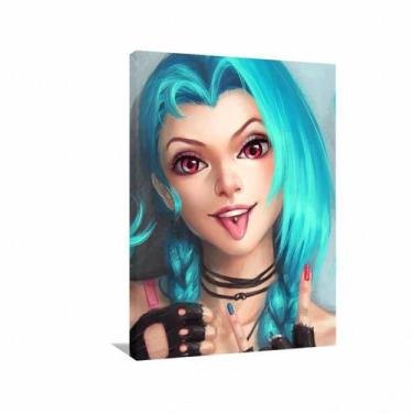 Imagem de Quadro decorativo League Of Legends - Games - Tela em Tecido - Wall Fr