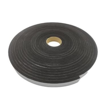 Imagem de Fita Eva Espuma Vedação Autocolante Preto 11x4mm 10m - Brothers Utilid