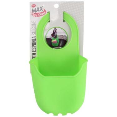 Imagem de Suporte Porta Esponja em Silicone Pia Prática - Yaay, Verde