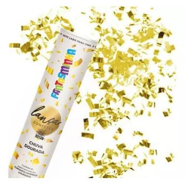 Imagem de Lança confete dourado / prata / colorido - FANTASMINHA, DOURADO