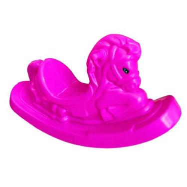 Imagem de Gangorra Cavalinho Rosa - MULTIPLASTIC