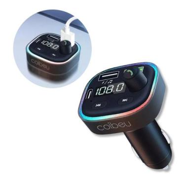 Imagem de Carregador Turbo para Carro MP3 sem Fio Multifuncional - COIBEU