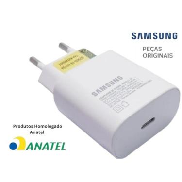 Imagem de Fonte Do Carregador Samsung 25w A71, S21 Plus, S21 Ultra BRANCO COD. G