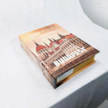 Imagem de Caixa Livro Book Decorativo Maior Budapest Luxo - LUXdécor Casa e Jard