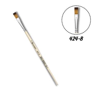 Imagem de Pincel Condor 424-08 Chato Sintético Cabo Curto
