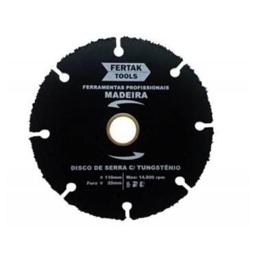 Imagem de Disco de Serra com Tungstênio 110 x 20mm Para Madeira  - Fertak