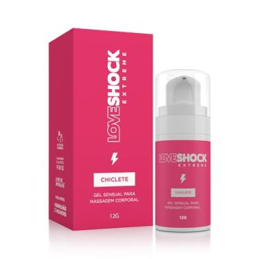 Imagem de A SÓS Gel Excitante Eletrizante Loveshock Extreme Beijável Chiclete 12g