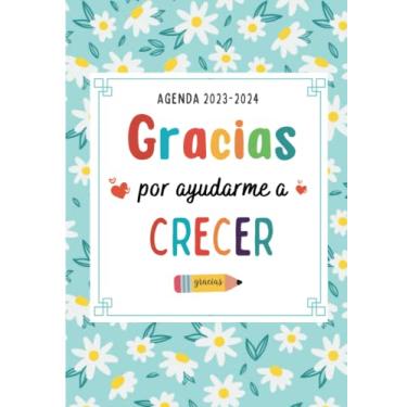 Imagem de Agenda Maestra 2023 2024: Regalo de fin de curso para profesora | Una semana dos páginas, Planificador semanal agosto 2023 - junio 2024 | Regalo para profesores, (regalos para profesoras de primaria)