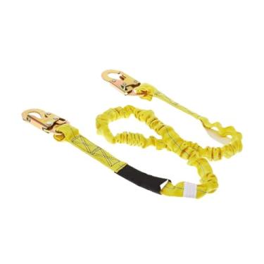 Imagem de oshhni Cordão de segurança com mosquetão, acessórios de corda, cinto de segurança para escalada em árvores