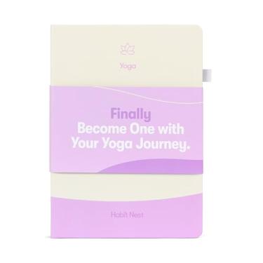 Imagem de The Yoga Sidekick Journal by Habit Nest. Guia para iniciantes para construir uma forte prática de ioga. Rotinas diárias de ioga de baixo impacto para relaxar e também construir flexibilidade e mobilidade. Yoga para iniciantes, ioga para homens e mulheres, caderno de treino (capa dura)