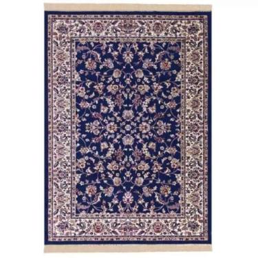 Imagem de Jolitex, Tapete Belga 140cm x 200cm Jolitex Cor:Vise Azul