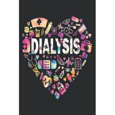 Imagem de Dialysis Technician Nephrology Tech_1: Lined Journal Notebook with Memo Diary Subject Planner, 6x9 inches, 120 Pages