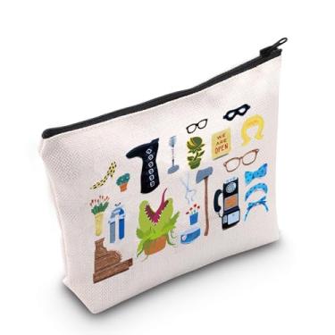 Imagem de MEIKIUP Little Shop Horrors Presente Musical Little Shop Horrors Sacola Sacola de Compras para Amantes de Filmes de Terror Musical Presente para Fãs, Bolsa Little Shop