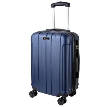 Imagem de MALA DE VIAGEM EXPANSÍVEL PARA BORDO WORLD ONBOARD DKL304 FIBRA RIGIDA ABS COM RODAS DUPLAS SILENCIOSAS 360º E CADEADO EMBUTIDO (Azul)