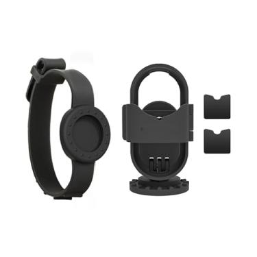 Imagem de Conjunto de suporte magnético de alça de expansão flexível compatível com câmera de polegar Insta360 GO 3S/GO 3, pulseira de silicone flexível 2 em 1 e suporte magnético para montagem de mesa