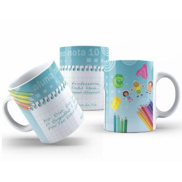 Imagem de Caneca Personalizada 325ml Professores Educadores e Alunos - Mecolour