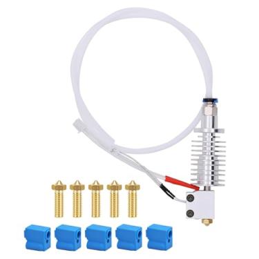 Imagem de LANKEGU Kit Hotend Para Anycubic Kobra Max, Kit Hotend Montado Para Impressora 3D Com 5 Peças De Meias De Silicone E Bicos Para Impressoras 3D De Filamento Kobra Max