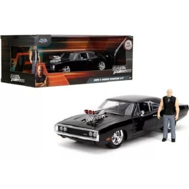 Imagem de Velozes E Furiosos Boneco Dom Toretto E Dodge Charger R/T 1/24  – Jada toys