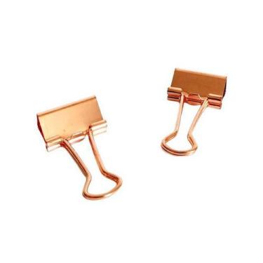 Imagem de Kit 2 Prendedor de Folhas Rose Gold 19mm - CIS