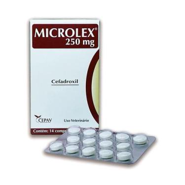 Imagem de Antibiótico Microlex 250 mg para Cães e Gatos - Cepav