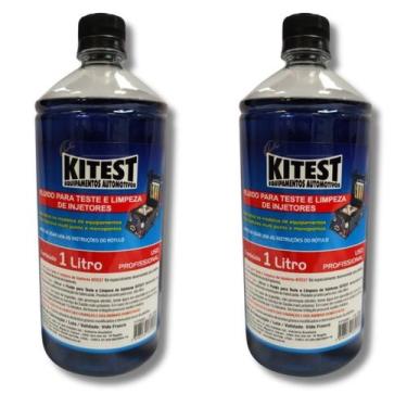 Imagem de 2 Fluidos Liquido De Test/ Bicos Injetores 1 Litro - Kitest