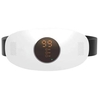Imagem de Cinto De Emagrecimento Elétrico Máquina Terapia Infravermelho Promover Digestão Vibração Abdominal Massageador