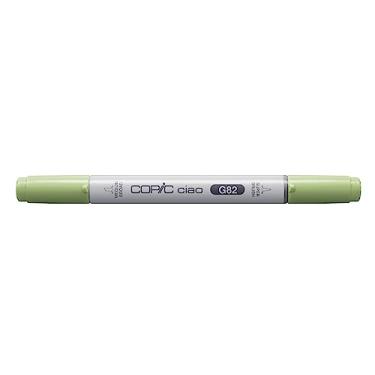 Imagem de COPIC Marcador CIAO Ponta Dupla Redonda e Chanfrada, Cor G82 Spring Dim Green, 1 unidade