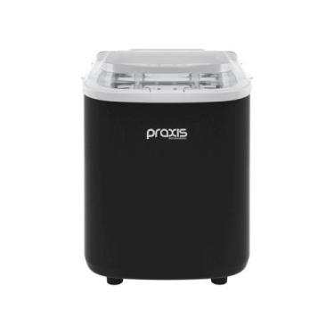 Imagem de Máquina de Gelo Praxis Mgp12 12kg Preta, PRETO, 110V