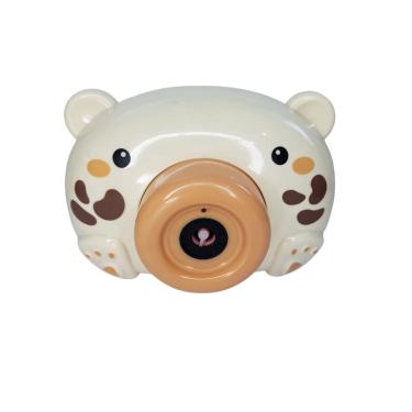 Imagem de Máquina De Bolhas Infantil Porco Bege Led