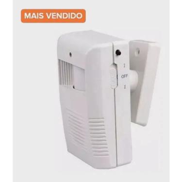 Imagem de Segurança Sensor Presenca Campainha Anunciador Sem Fio Loja