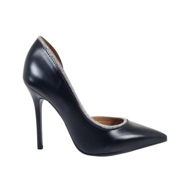 Imagem de Scarpin Sapato Feminino Salto Alto Preto Vizzano 1421.110