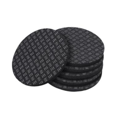 Imagem de kowaku 6x Non Slip Walking Pads Mat Treining Pad Pad Multifuncional Absorção de Choque Espessou Tapete de Bicicleta Exercício de Bicicleta de 3,94 "Diâmetro