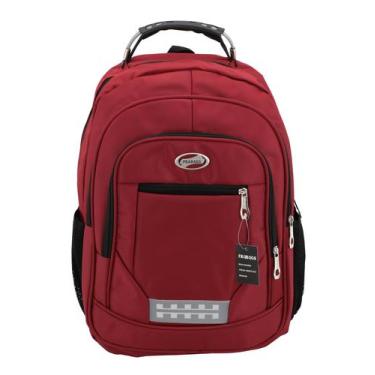 Imagem de mochila frabags  refletiva notebook motoqueiro1983, Vermelho