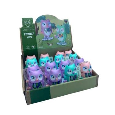 Imagem de Corujita Corda (16 unidades)  Pequena e Encantadora - Royal Toys