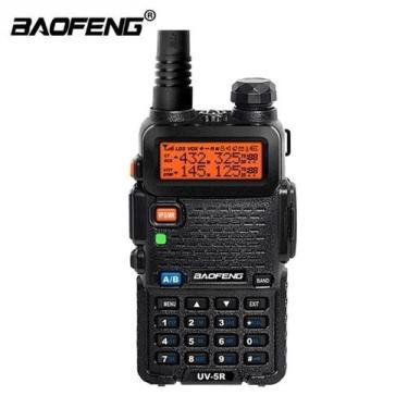 Imagem de Walkie Talkie Baofeng UV-5R De Longo Alcance Uhf Vhf Com Fone Bandas D