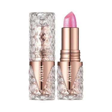 Imagem de Batom Hidratante Mermaid Girl - Rosa Glitter, Sedoso, Longa Duração e 